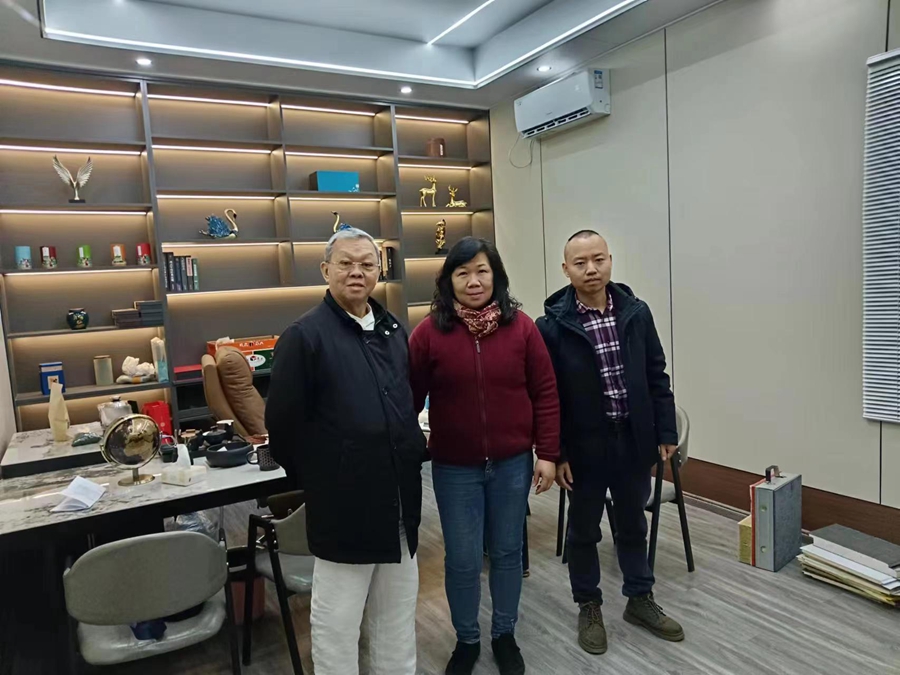 法國華僑代表團蒞臨睿婕輕鋼別墅工廠考察，探尋合作機會！